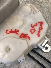 фото thumb №6, Замок двері правий перед honda civic viii 3d