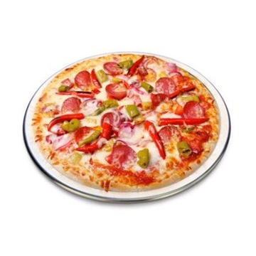 Siatka z nieprzywierającą okrągłą siateczką Blacha do pieczenia Naczynia do pieczenia Siatka do pizzy 14 cali