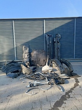 фото thumb №11, Toyota corolla e21 sedan 1f7 перед комплектный бампер лампы