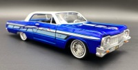 Chevrolet Impala 1964 синий 1:24 Motormax 79021