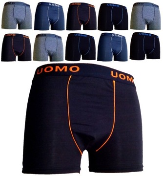 НАБОР БОКСЕРОВ UOMO ХЛОПОК XXL/XXXL, 10 шт.
