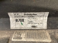 фото thumb №11, Audi a6 c7 s-line рестайлинг универсал планка пороговая левая ly9t 4g0853856m