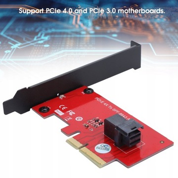 Конвертер карт SFF-8643 в PCI-E 4X с 1 слотом