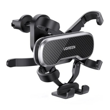 UGREEN UCHWYT DO KRATKI NA TELEFON + ŁADOWARKA DO ZAPALNICZKI USB / USB C