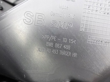 фото thumb №10, Audi a5 s5 rs5 sportback 8w8 f5 оббивка боковина двері правих зад