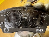 фото thumb №15, Комплект тормозные диски тормозные колодки тормозные перед land rover defender ii l663