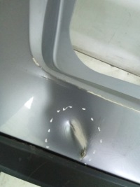 фото thumb №10, J896 бампер задняя opel zafira b z163 pdc