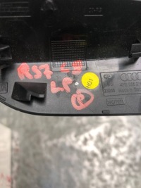 Заглушка омивача фари лівий перед audi rs7 c8 4k8955275b Зі Шроту, фото thumb