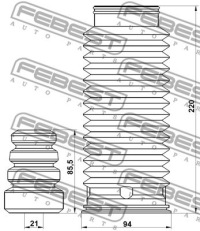 фото thumb №2, Защита отбойники амортизатора перед do suzuki