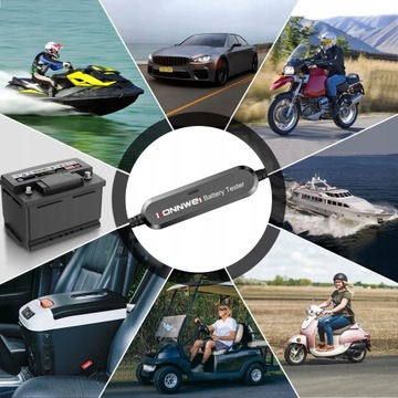 Тестер автомобильного аккумулятора BK100, Bluetooth-совместимый, 6/12 В