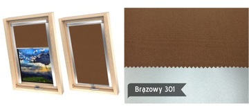 Roleta Dachowa Zaciemniająca do okien FAKRO 66x140 DEKRO