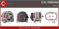 Генератор 120a cal10263as casco volvo v70 1 Цена, фото thumb