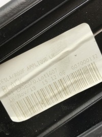 Молдинг дахова права 1034955-00-c tesla model s 16- Доставка, фото thumb