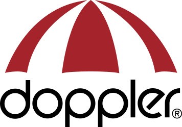 Садовый зонт для балкона 180x130 см, защита от ультрафиолета 50+, поворотный допплер