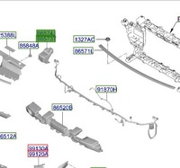фото thumb №6, Кронштейн бампера перед l/p kia ev6 21-