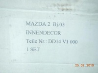 фото thumb №16, Защита молдинг накладка порог mazda 2 dy 03-07