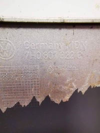 Кутик правий задній vw t5 7h0807322c lak la7w Зі Шроту, фото thumb