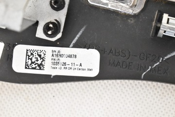 фото thumb №3, Tesla x планка дверь tl декор карбон 1035826-11-a