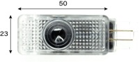 Проектор светодиодного логотипа Mercedes для моделей W203 W209 ML W163 R177
