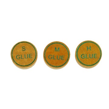 Profesjonalny skórzany snooker / żółty 13 mm miękki