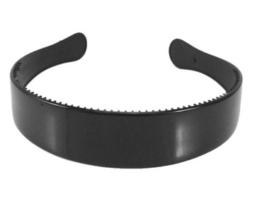 Hair Band Black Classic Wide 3 см
