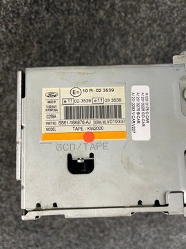 фото thumb №9, Ford радио заводские visteon 5000c + код 6s61-18k876-aj