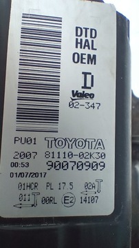 фото thumb №12, Toyota auris ii 2 рестайлінг лампа правий перед передня