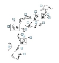 фото thumb №1, Патрубок i трубка подаюча обігрівачі wrangler jl 2.0t 4xe 68401125ac