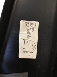 фото thumb №10, Захист стійка правого lewego audi a4 b6 8e0853290e 8e0853289e