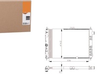 фото thumb №2, Nrf радиаторов воды opel 58670