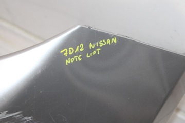 фото thumb №16, Nissan note e11 рестайлинг 09r- бампер перед переднее ky0