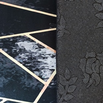 Комплект ковров для ванной Black&Gold 60х100 + 80х150 16N