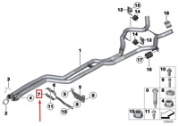 фото thumb №8, Bmw 3 e90 exhaust кронштейн 18207553607 7553607