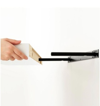 ПОЛКА НАСТЕННАЯ IKEA LACK 110x26 см БЕЛАЯ