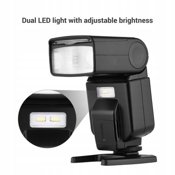 Uniwersalna lampa błyskowa Speedlite GN40 Regulow