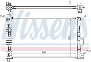 фото thumb №10, Радиаторов двигателя mercedes a w168 vaneo 414 1.