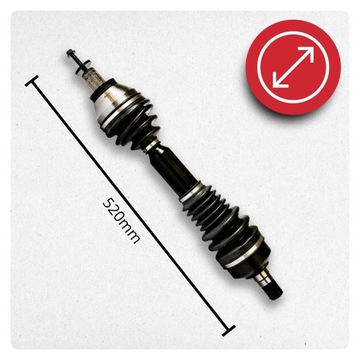 фото thumb №4, Піввісь ліва volvo xc70 ii 136 2.4 d4 d5 awd автомат нова