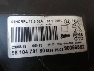 фото thumb №12, Peugeot 3008 ii 5008 ii 16-лампи лампа ліва i права led супер