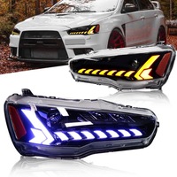 фото thumb №1, Фары автомобильные full led do фары mitsubishi lancer ex 2008-2020 refit