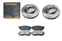 фото thumb №1, Гальмівні диски гальмівні колодки nissan cube tiida перед 280mm kpl.