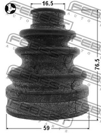 фото thumb №3, Захист пильник шарнір 0115-aca33rt febest