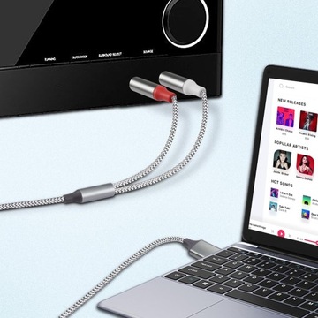 USB A — 6,35 мм USB A — двойной аудиокабель 6,35 мм 1/4 дюйма TS Кабель AUX Y