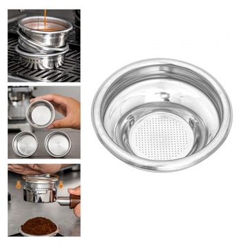 Filtry do kawy bez dna Kubek Home Wielokrotnego użytku Espresso Portafilter 35mmx25mm