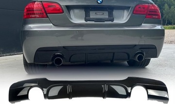 фото thumb №13, Дифузор задній бампера для  bmw e92 e93 m набір 2007-2013 чорний 335 вигляд