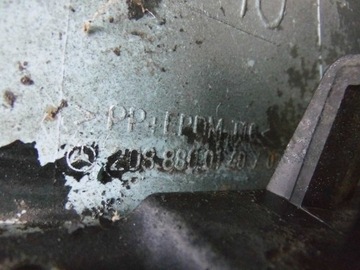 фото thumb №14, Бампер перед переднее mercedes clk w 208 рестайлинг pdc 1999 2000 2001 2002