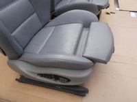 фото thumb №13, Сиденья elektyczne обшивки диван серый кожа bmw e46 купе м-пакет