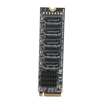 Плата-адаптер преобразователя PCIE M.2 в SATA3.0