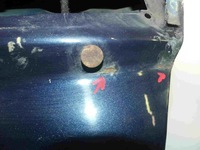 фото thumb №7, Крышка багажника задняя jaguar xf i x250 sedan granatowy jjx