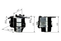 фото thumb №1, Bosch фільтр пального citroen c1 c2 c3 xsara 1,4hdi f