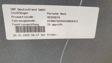 фото thumb №11, Porsche 911 992 carrera gts бампер зад задний